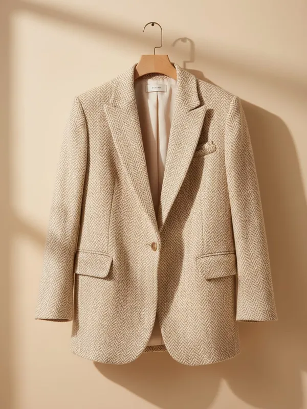 Жакет твидовый Massimo Dutti