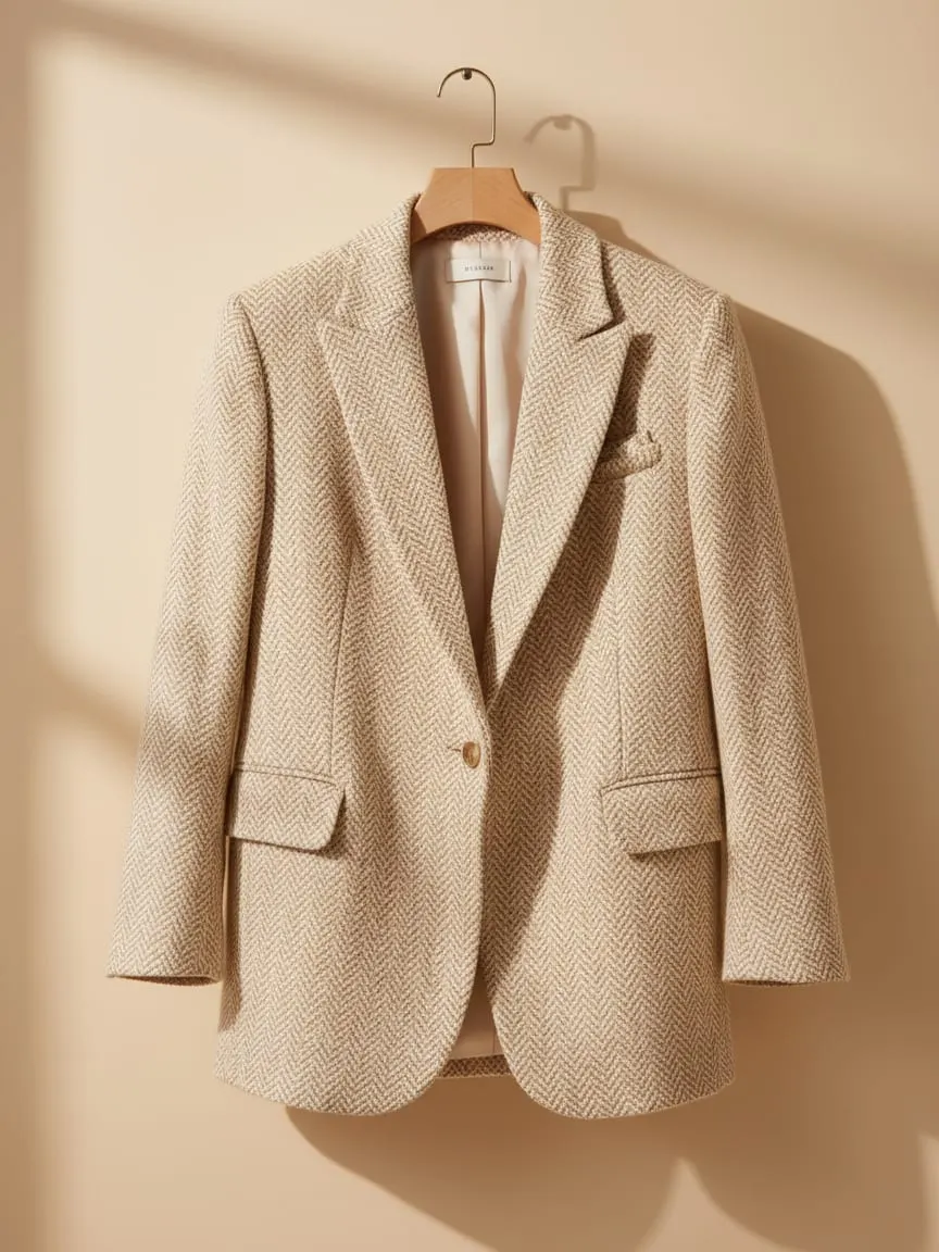 Жакет твидовый Massimo Dutti — фото 1 из 2
