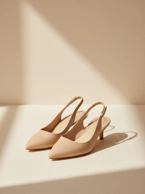 Туфли-слингбэки Massimo Dutti