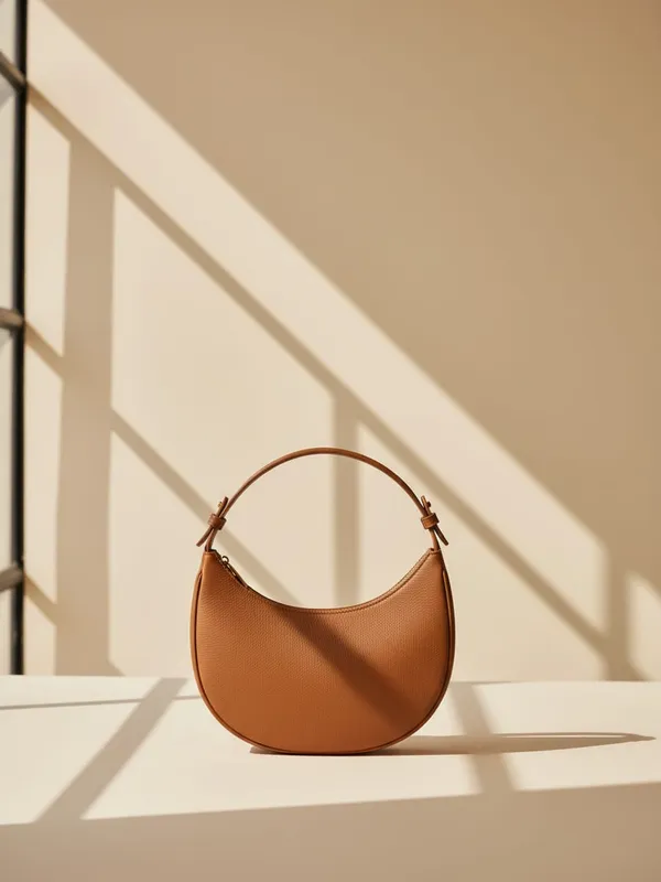 Сумка на плечо кожаная Massimo Dutti