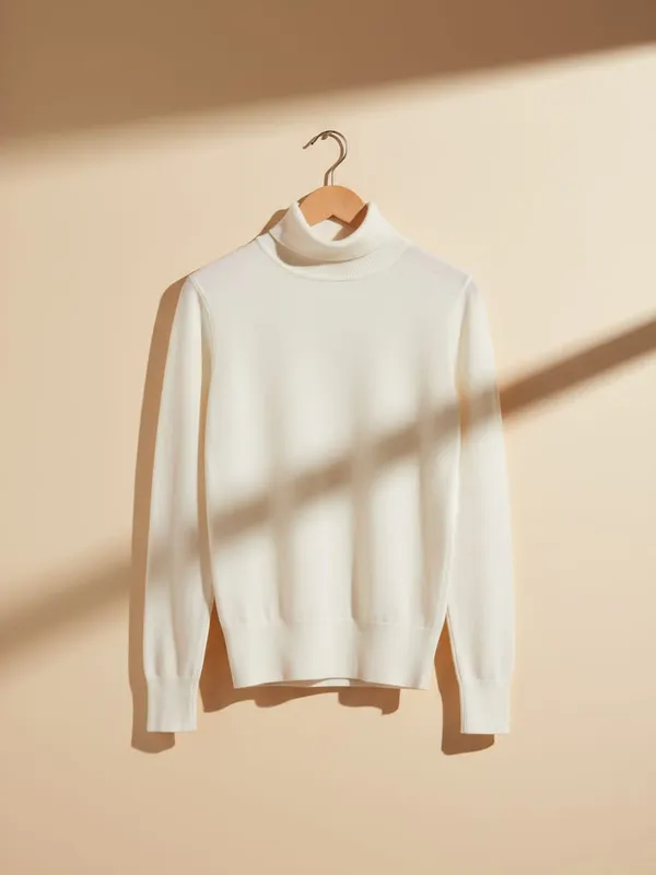 Водолазка из тонкой шерсти Uniqlo