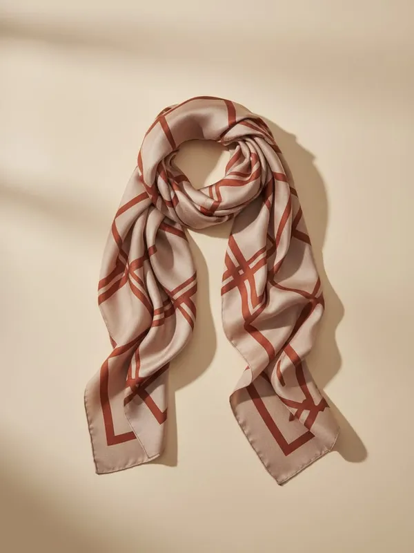 Платок шёлковый Massimo Dutti