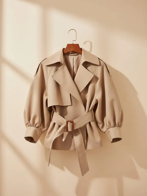 Тренч укороченный Zara