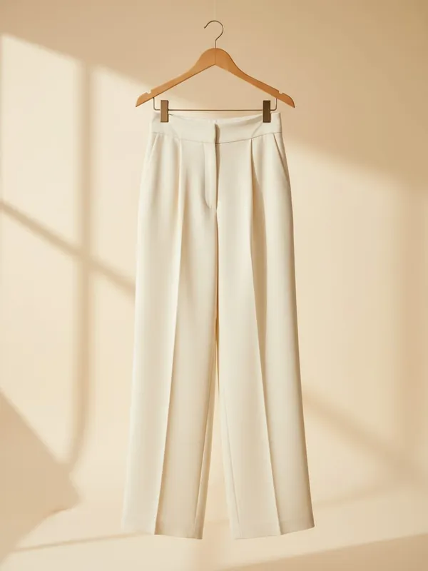 Брюки широкие со стрелками Zara