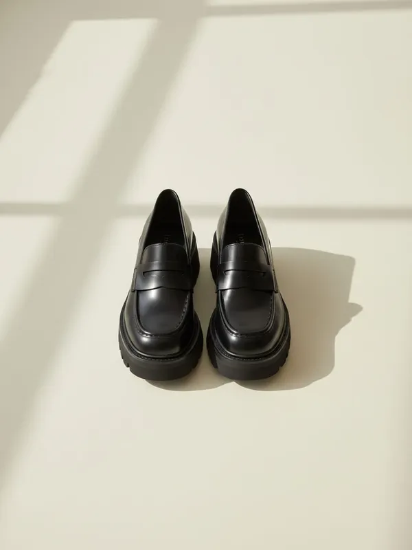Лоферы массивные Zara