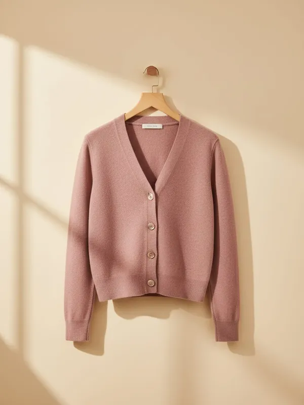 Кардиган шерстяно-кашемировый Massimo Dutti