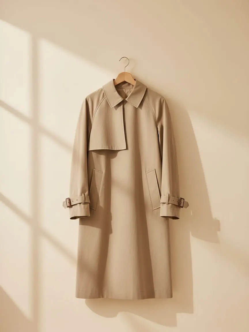 Тренч хлопковый COS — фото 1 из 2