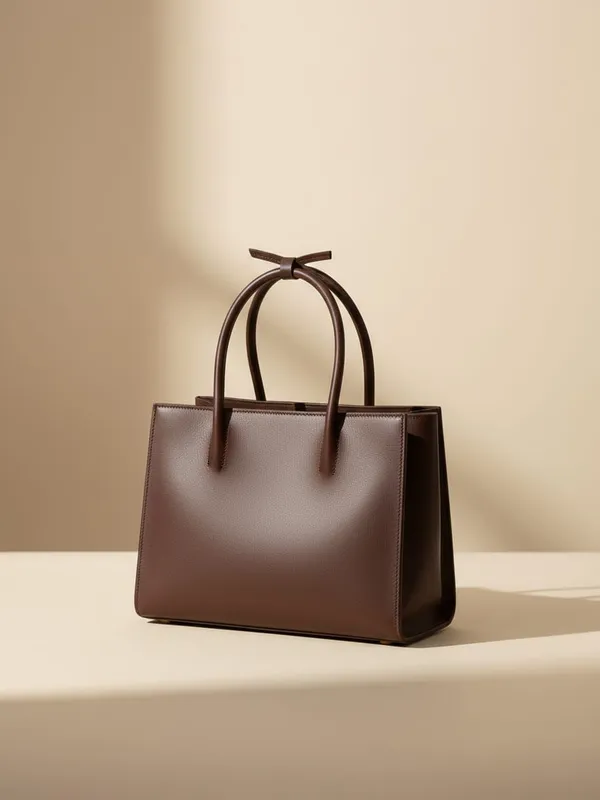 Сумка-тоут кожаная Massimo Dutti